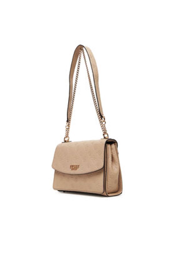 Guess Torebka Phoebe HWPD96 65210 Beżowy. Kolor: beżowy. Materiał: skórzane