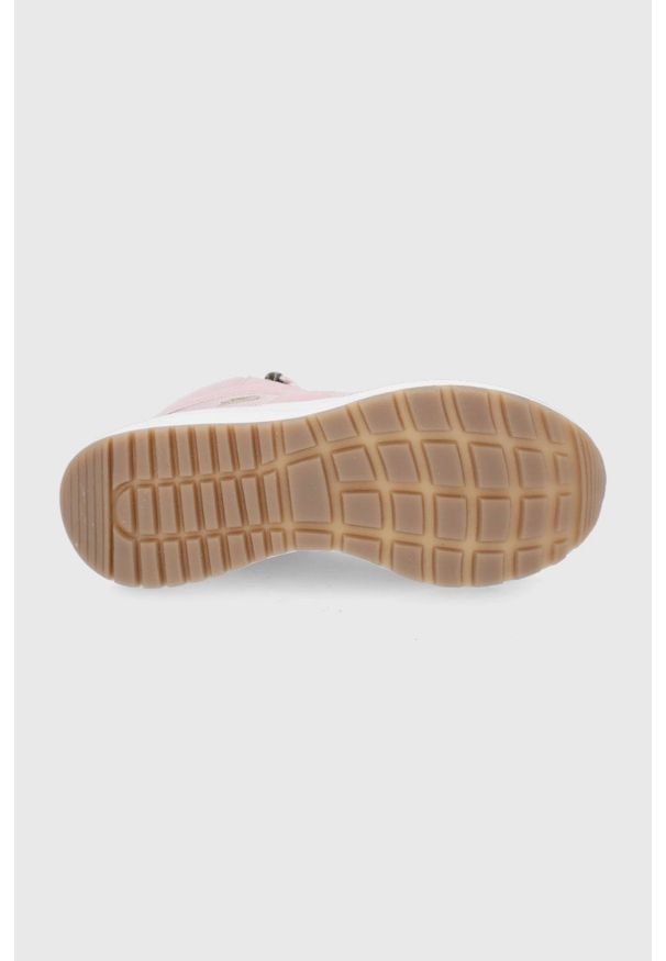skechers - Skechers - Buty. Kolor: różowy. Materiał: guma. Szerokość cholewki: normalna. Obcas: na platformie. Sport: fitness