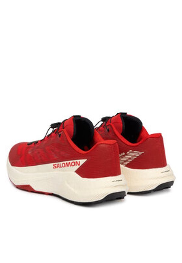 salomon - Salomon Buty do biegania Pulsar L49230100 Czerwony. Kolor: czerwony. Materiał: materiał