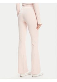 Guess Spodnie dresowe V5RB15 KCD02 Różowy Regular Fit. Kolor: różowy. Materiał: syntetyk #3
