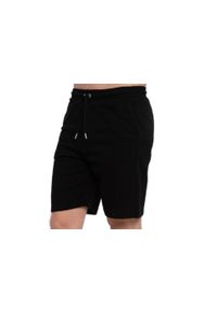 Spodenki treningowe męskie Kappa Topen Slim Fit. Kolor: czarny