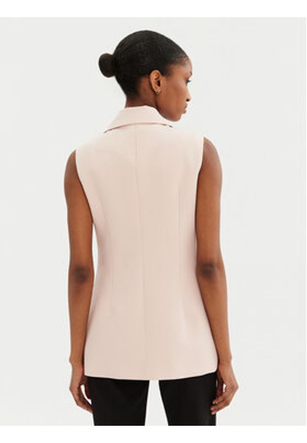 Rinascimento Kamizelka CFC0122763003 Różowy Regular Fit. Kolor: różowy. Materiał: syntetyk