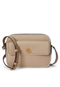 Lauren Ralph Lauren - LAUREN RALPH LAUREN Torebka 431958983003 Beżowy. Kolor: beżowy. Materiał: skórzane