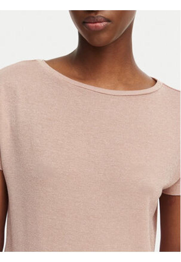 Marella Bluzka Accorta 2615971052 Różowy Regular Fit. Kolor: różowy. Materiał: wiskoza