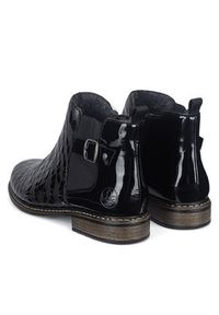 Rieker Botki Z4965-90 Czarny. Kolor: czarny. Materiał: skóra #3
