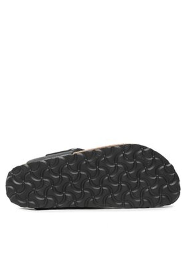 Birkenstock Japonki Gizeh Big Buckle 1023337 Czarny. Kolor: czarny. Materiał: nubuk, skóra
