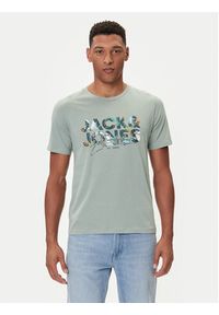 Jack & Jones - Jack&Jones Komplet 4 t-shirtów Geplas 12288304 Kolorowy Regular Fit. Materiał: bawełna. Wzór: kolorowy #11