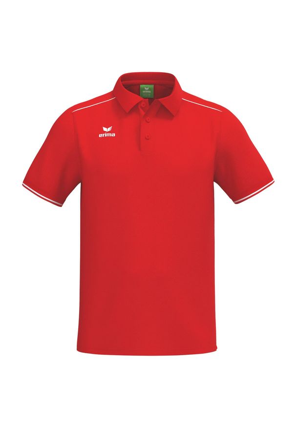 ERIMA - Polo Erima CMPT. Okazja: na co dzień. Typ kołnierza: polo. Kolor: czerwony, biały, wielokolorowy. Materiał: tkanina. Styl: casual, sportowy