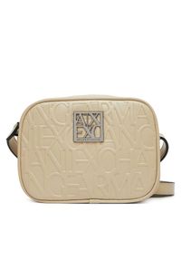 Torebka Armani Exchange. Kolor: beżowy