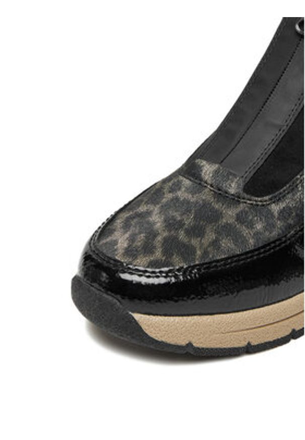 Rieker Botki N9362-00 Czarny. Kolor: czarny. Materiał: materiał