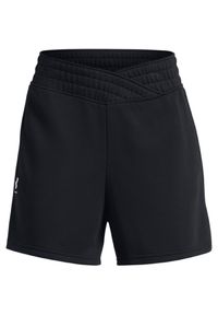 Szorty damskie Under Armour Rival Terry. Kolor: fioletowy, pomarańczowy, biały, wielokolorowy. Sport: bieganie