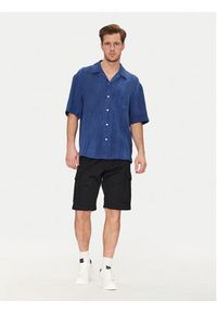 GANT - Gant Koszula 3250062 Niebieski Relaxed Fit. Kolor: niebieski. Materiał: bawełna
