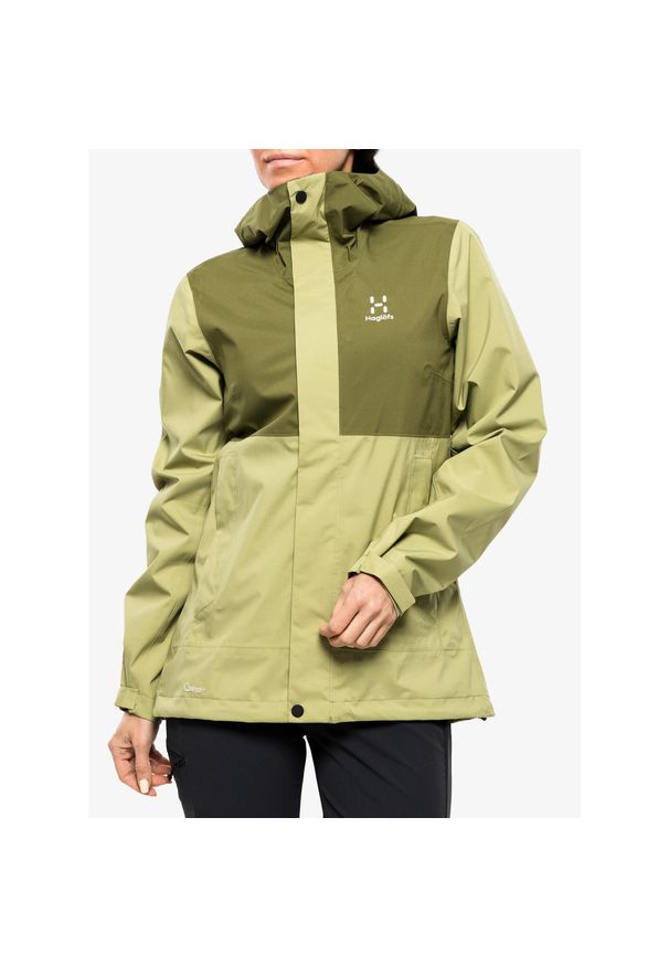 Haglöfs - Kurtka przeciwdeszczowa damska Haglofs Koyal Proof Jacket. Kolor: zielony