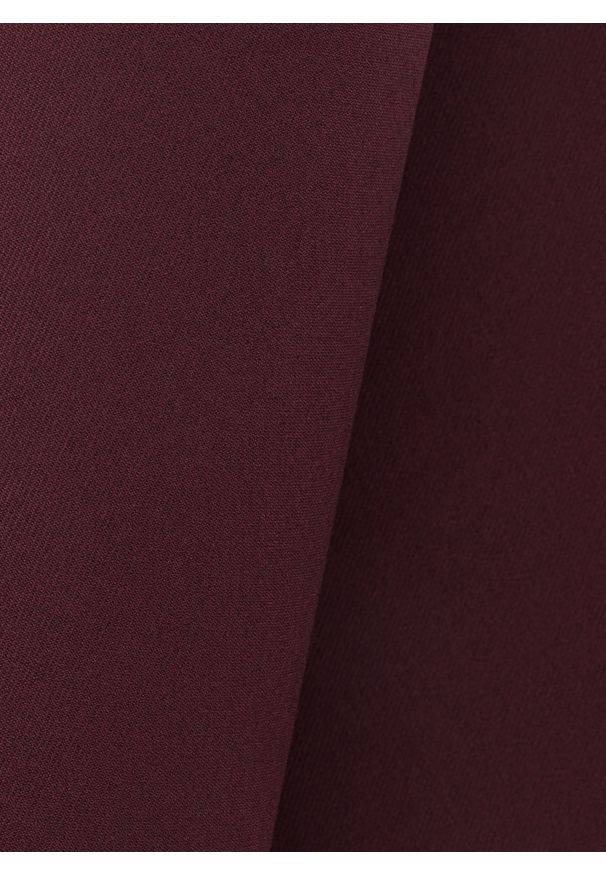 Pako Lorente - PAKO LORENTE – Burgundowa poszetka męska. Kolor: czerwony. Materiał: poliester, elastan, wiskoza. Wzór: gładki