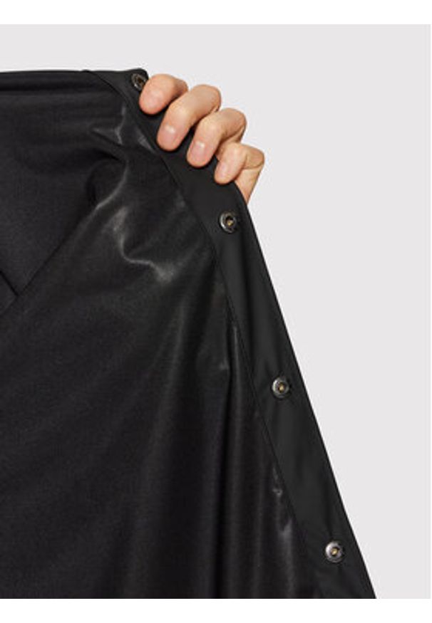 Rains Kurtka przeciwdeszczowa Unisex 12010 Czarny Regular Fit. Kolor: czarny. Materiał: syntetyk