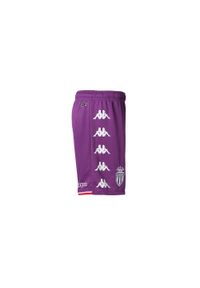 Kappa - Spodenki bramkarskie AS Monaco 2021/22. Kolor: czerwony, fioletowy, wielokolorowy. Długość: krótkie. Sezon: lato