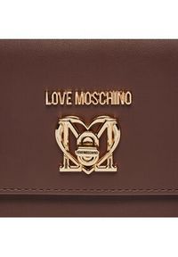 Love Moschino - LOVE MOSCHINO Torebka JC4393PP0FKO0300 Brązowy. Kolor: brązowy. Materiał: skórzane