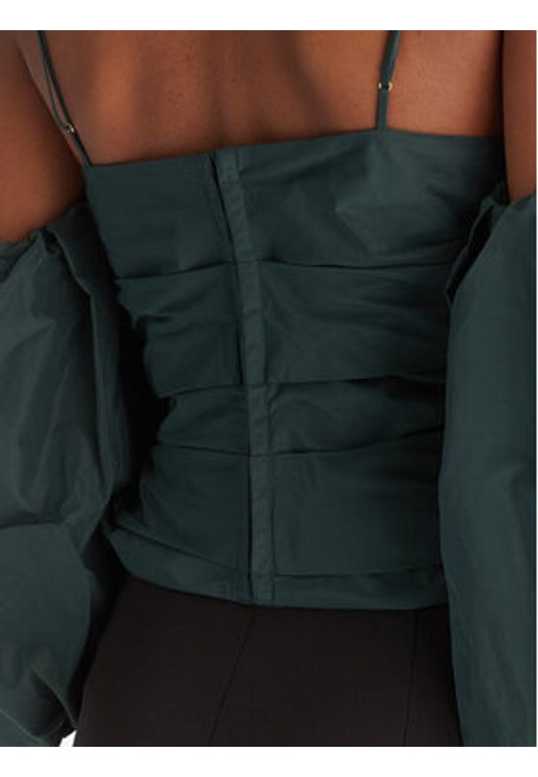 Pinko - PINKO Bluzka Pallottoliere 105552 Y3LE Zielony Regular Fit. Kolor: zielony. Materiał: syntetyk