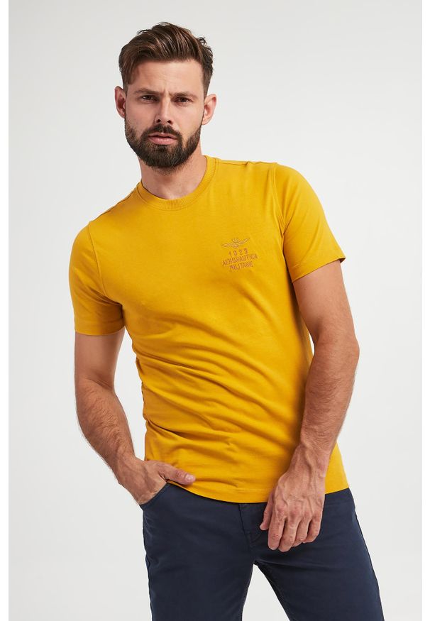 Aeronautica Militare - T-shirt męski z logo AERONAUTICA MILITARE