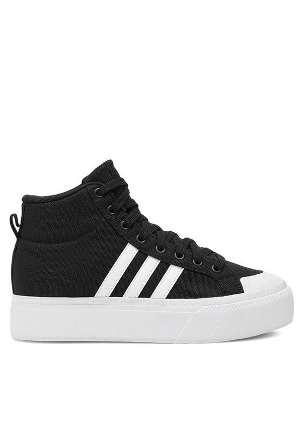 Adidas - adidas Sneakersy Bravada 2.0 Mid Platform IE2317 Czarny. Kolor: czarny. Materiał: materiał. Obcas: na platformie