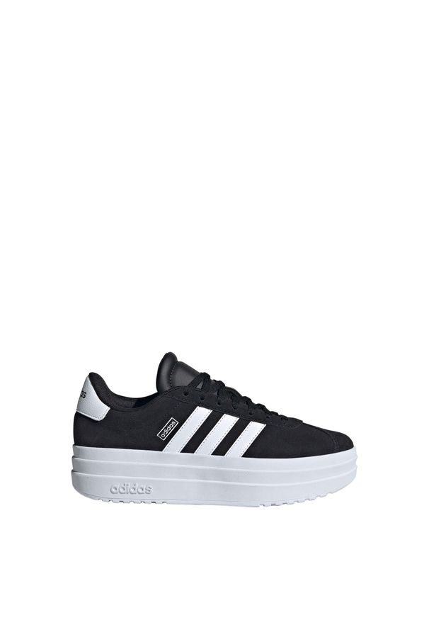 Adidas - Buty VL Court Bold Lifestyle Kids. Kolor: biały, wielokolorowy, czarny