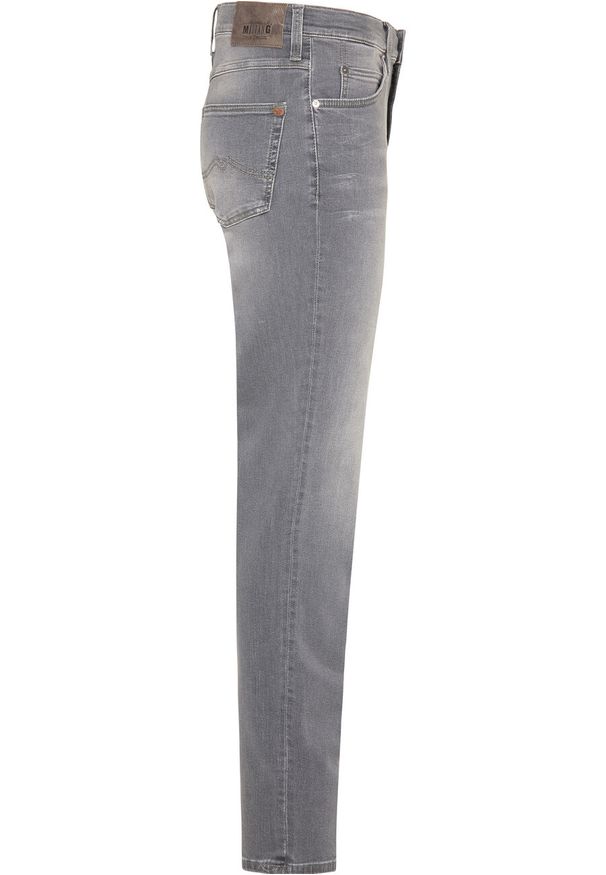 Mustang - MUSTANG MĘSKIE SPODNIE JEANSOWE TRAMPER TAPERED DENIM GREY 1011344 4500 883