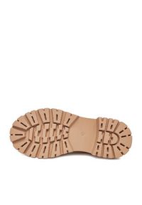 DeeZee Loafersy LE601-5 Beżowy. Kolor: beżowy. Materiał: materiał #2