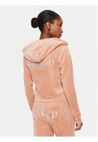 Juicy Couture Bluza Madison JCWA122001 Beżowy Slim Fit. Kolor: beżowy. Materiał: syntetyk