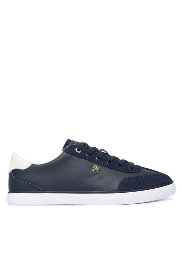 TOMMY HILFIGER - Sneakersy Tommy Hilfiger. Kolor: niebieski