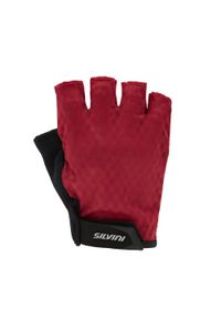 Rękawiczki rowerowe męskie Silvini Gloves Orso MA1639. Kolor: czerwony #1