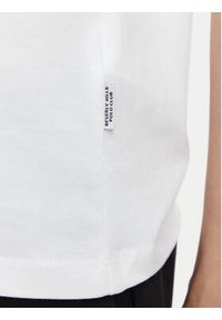 Beverly Hills Polo Club T-Shirt P-SS26W-TS085 Biały Regular Fit. Typ kołnierza: polo. Kolor: biały. Materiał: bawełna #5