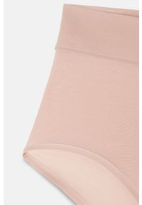 Wolford - Figi modelujące Sheer Touch. Kolor: różowy. Materiał: materiał. Wzór: gładki #5
