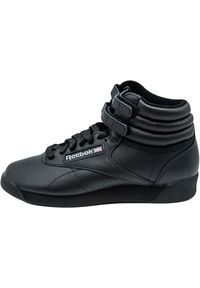 Buty do chodzenia damskie Reebok F S HI. Okazja: na co dzień. Wysokość cholewki: za kostkę. Zapięcie: sznurówki. Kolor: biały, wielokolorowy, szary. Materiał: tkanina, materiał, skóra, syntetyk. Szerokość cholewki: normalna. Sport: turystyka piesza