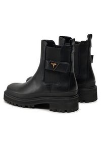 Guess Botki Bensly FLFBEN ELE10 Czarny. Kolor: czarny. Materiał: skóra #2