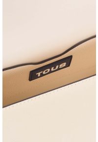 Tous torebka kolor beżowy. Kolor: beżowy. Rodzaj torebki: na ramię #4