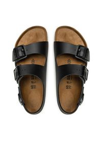 Birkenstock Sandały Milano Bs 0034191 Czarny. Kolor: czarny. Materiał: skóra