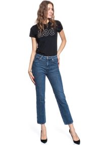 Wrangler - WRANGLER RETRO-STRAIGHT DAMSKIE SPODNIE JEANSOWE DEEP OCEAN W238WB86X. Styl: retro #4