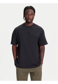 Adidas - adidas T-Shirt ALL SZN IY4150 Czarny Loose Fit. Kolor: czarny. Materiał: bawełna
