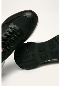 vagabond - Vagabond - Buty Quincy. Nosek buta: okrągły. Zapięcie: sznurówki. Kolor: czarny. Materiał: syntetyk, skóra, materiał, guma. Szerokość cholewki: normalna #3