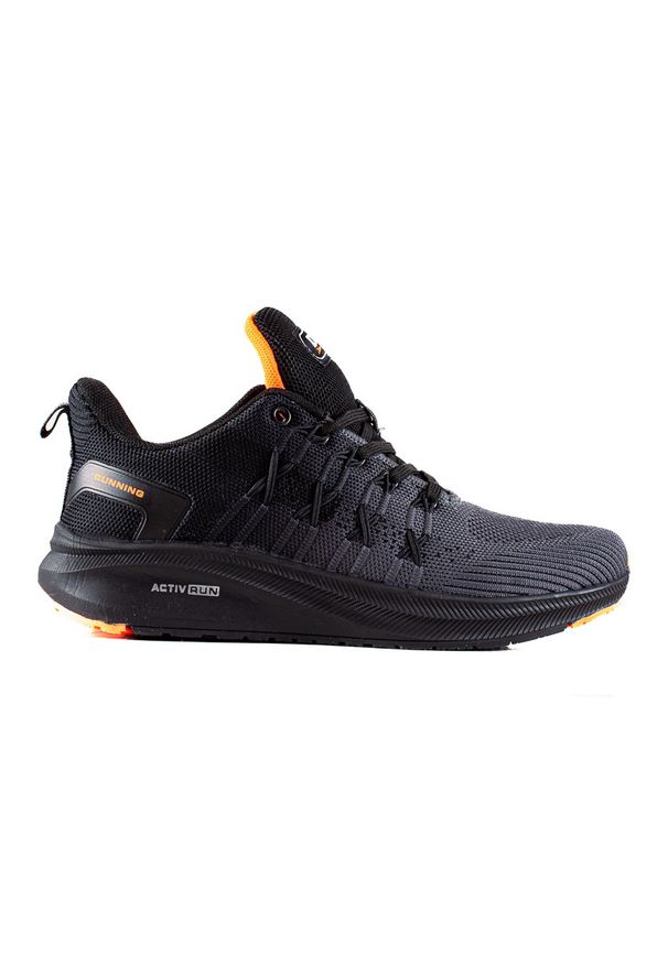 Lekkie Sportowe Sneakersy DK czarne. Kolor: czarny