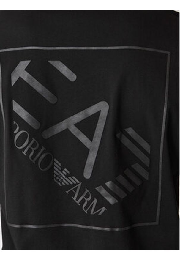 EA7 Emporio Armani Longsleeve 7M001488 AF17789 UC001 Czarny Regular Fit. Kolor: czarny. Materiał: bawełna. Długość rękawa: długi rękaw