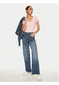 Tommy Jeans Jeansy Mia DW0DW20176 Niebieski Straight Fit. Kolor: niebieski