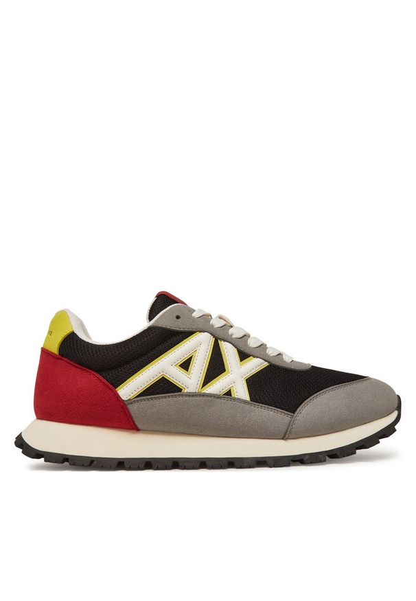 Sneakersy Armani Exchange. Wzór: kolorowy
