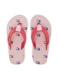 TOMMY HILFIGER - Japonki Tommy Hilfiger. Kolor: różowy