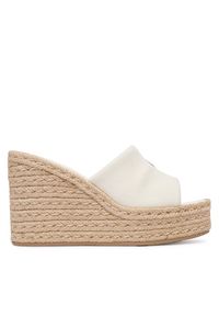 Espadryle Calvin Klein. Kolor: kremowy #1