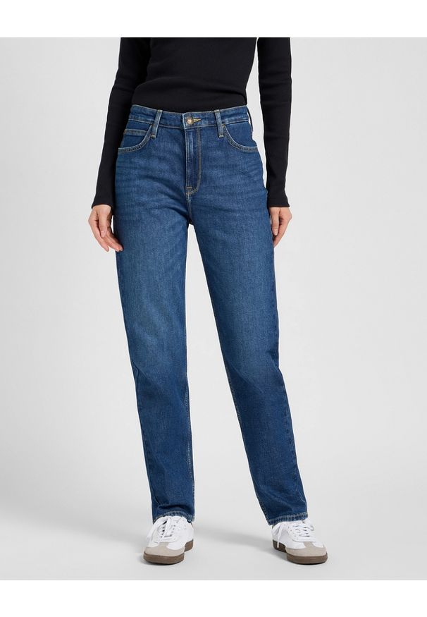 Lee - DAMSKIE SPODNIE JEANSOWE LEE CAROL DENIM STACKS 112370933