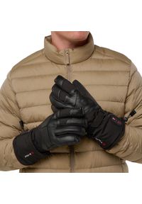 G-HEAT - Ogrzewane rękawice narciarskie dla dorosłych EVO-3 - 1 para, baterie. Kolor: czarny. Materiał: skóra. Sezon: zima. Sport: narciarstwo #1