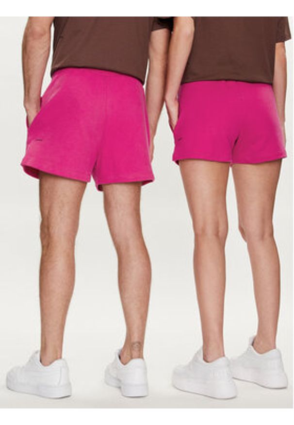 Pangaia Szorty sportowe Archive 365 Midweight Różowy Regular Fit. Kolor: różowy. Materiał: bawełna