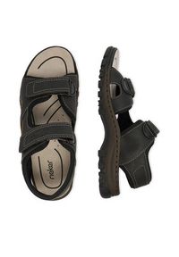 Rieker Sandały CEO-25053-00 Czarny. Kolor: czarny. Materiał: materiał #3