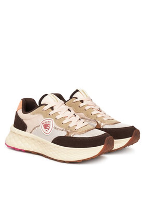 Blauer Sneakersy F5LYNN01/MEG Brązowy. Kolor: brązowy. Materiał: materiał